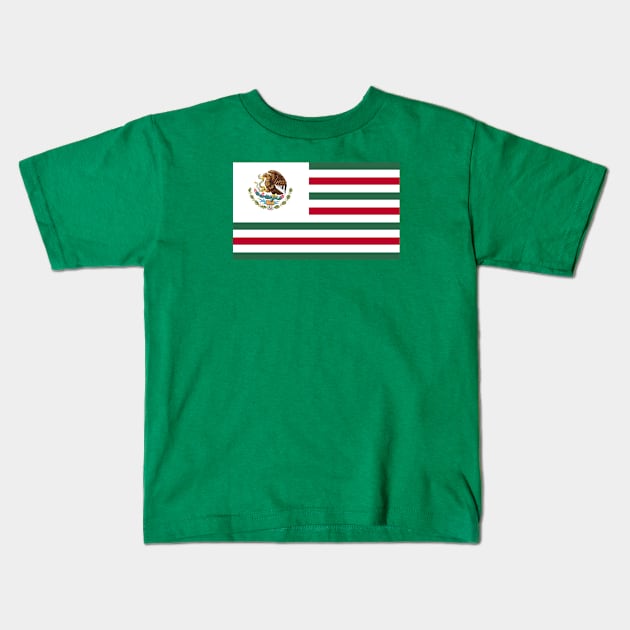 United States of Mexico Kids T-Shirt by UStshirts
